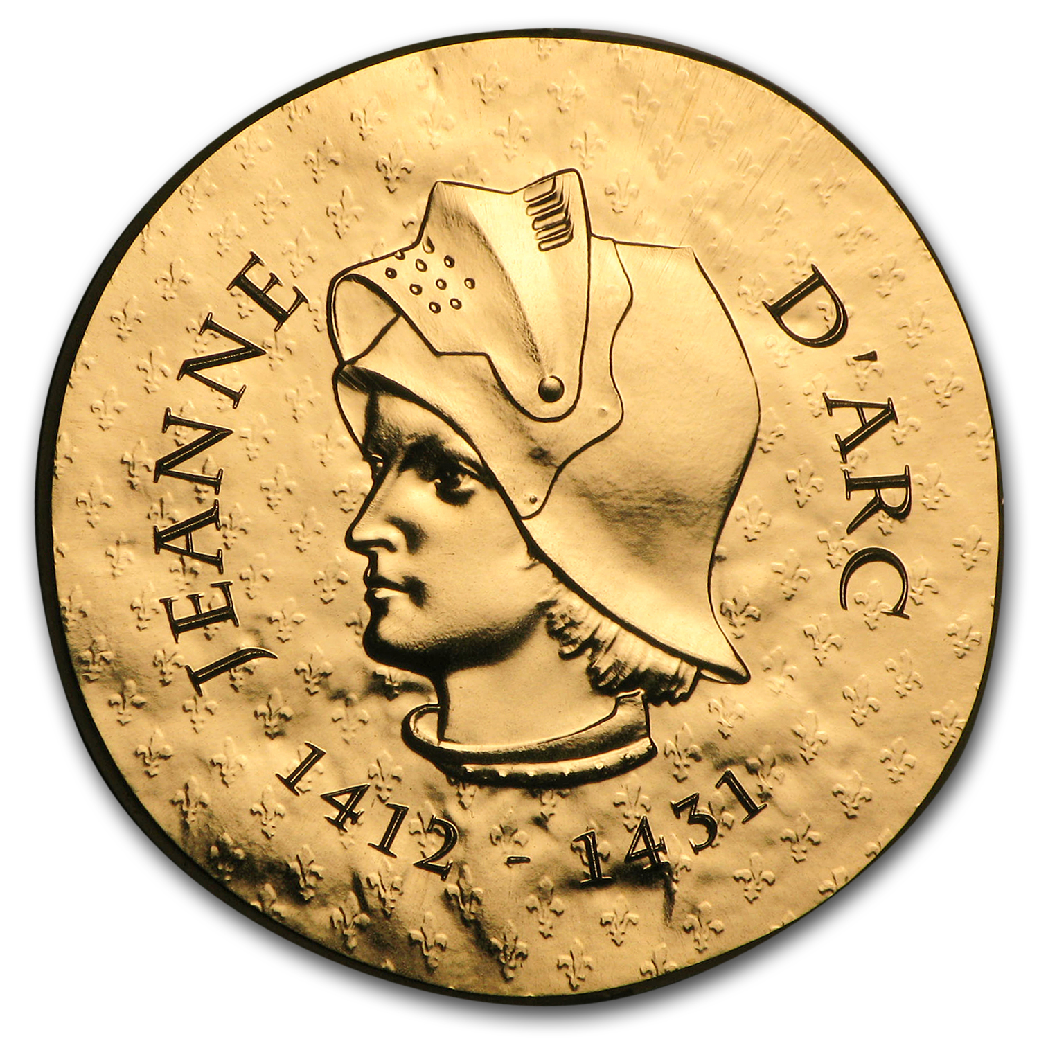 フランス共和国 マリアンヌ 銅メダル 金メッキ 50mm 55g Buy 2016 1/4 oz Proof Gold €50 Women of France (Joan of Arc) | APMEX