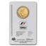 2016 1/4oz $25 SI Gold Formula 1® Abu Dhabi Grand Prix (In Assay)