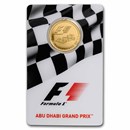 2016 1/4oz $25 SI Gold Formula 1® Abu Dhabi Grand Prix (In Assay)