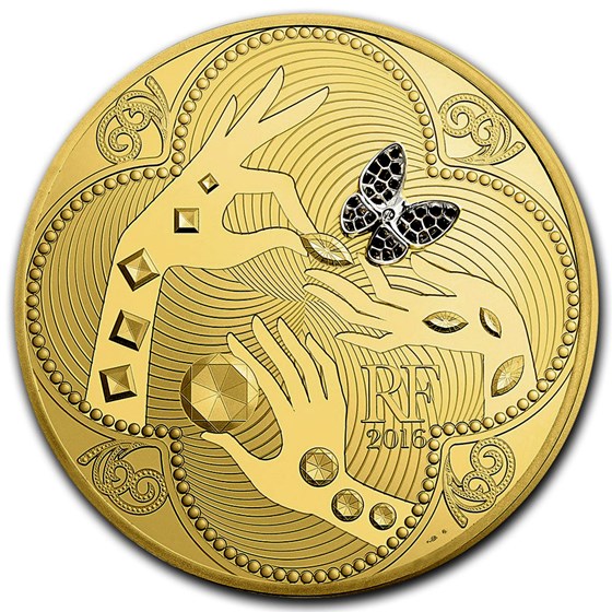 2016 1 kilo Prf Gold €5000 Excellence Series (Van Cleef & Arpels)