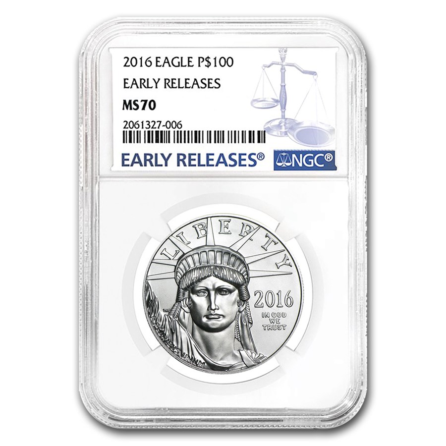 2016 1 oz American Platinum Eagle MS-70 NGC (Early Releases)