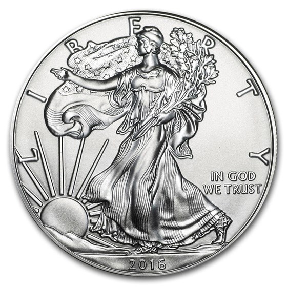 2016 1 oz American Silver Eagle BU