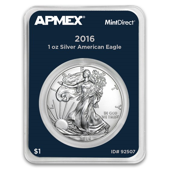 2016 1 oz American Silver Eagle (MintDirect® Single)