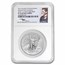 2016 1 oz Silver HR Saint-Gaudens PF-70 UCAM NGC, Mercanti Signed
