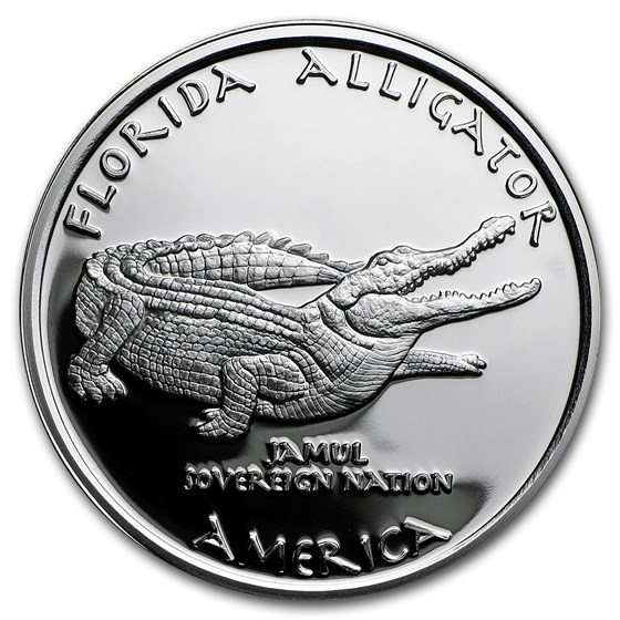2016 1 oz Silver Proof State Dollars Florida Seminole 2016 1 oz Silver Proof State Dollars Florida Seminole