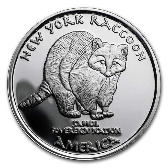 2016 1 oz Silver Proof State Dollars New York Mohawk 2016 1 oz Silver Proof State Dollars New York Mohawk