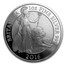 2016 2-Coin Silver 1 oz Britannia Proof/Reverse Proof Set #7