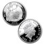 2016 2-Coin Silver 1 oz Britannia Proof/Reverse Proof Set
