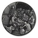 2016 2 oz Silver Coin - Biblical Series (The Nativity)