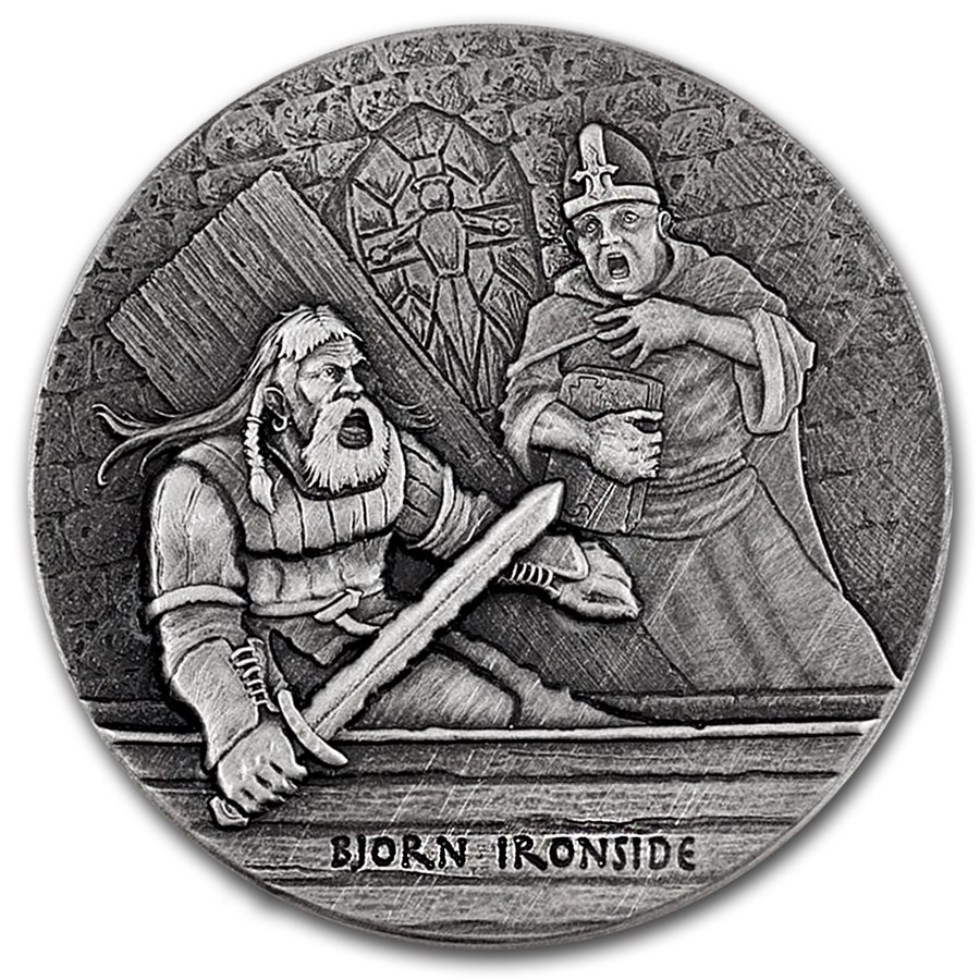 2016 2 oz Silver Coin Viking Series (Björn)