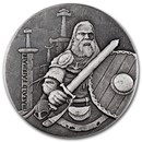 2016 2 oz Silver Coin Viking Series (Harald Fairhair)