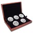 2016 5 oz Silver ATB 5-Coin Set (Elegant Display Box)