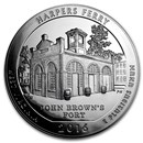 2016 5 oz Silver ATB Harpers Ferry National Historical Park, WV