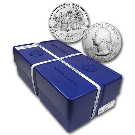 2016 5 oz Silver ATB Harpers Ferry Park (Sealed Monster Box)