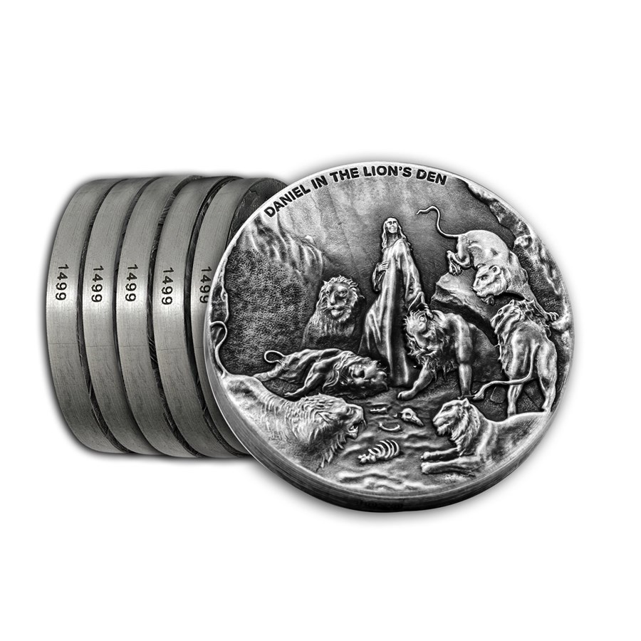 Buy 2016 6-Coin Silver Set - Biblical Series (Matching Serial #'s) | APMEX