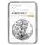 2016 American Silver Eagle MS-69 NGC
