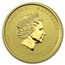 2016 Australia 1/10 oz Gold Lunar Monkey BU