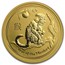 2016 Australia 1/2 oz Gold Lunar Monkey BU
