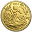 2016 Australia 1/20 oz Gold Lunar Year of the Monkey BU (RAM)