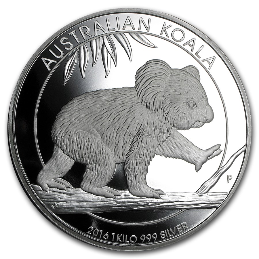 2016 Australia 1 kilo Silver Koala Proof