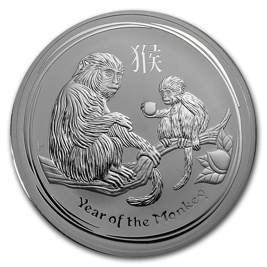 Buy 2016 Australia 1 kilo Silver Lunar Monkey BU | APMEX