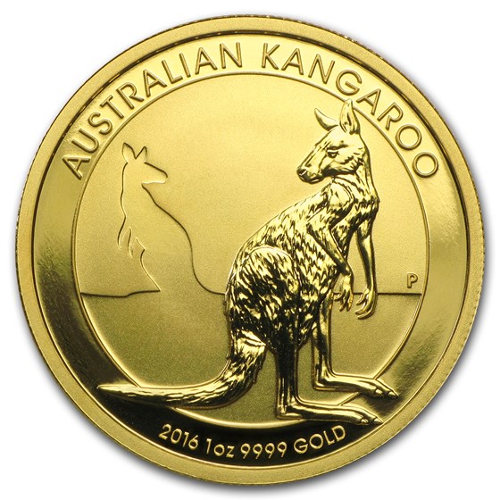 2016 Australia 1 oz Gold Kangaroo BU