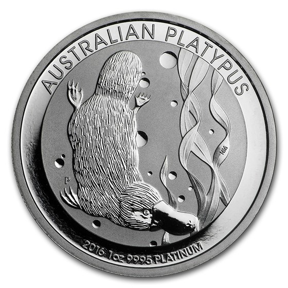 2016 Australia 1 oz Platinum Platypus BU