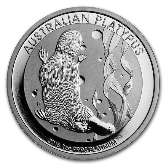2016 Australia 1 oz Platinum Platypus BU 2016 Australia 1 oz Platinum Platypus BU
