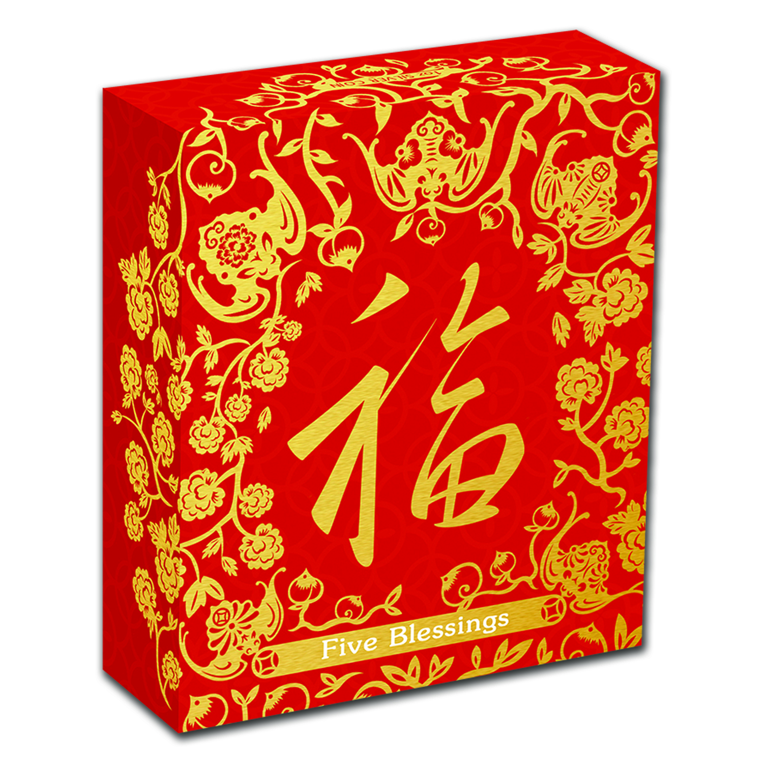 2016 パース造幣局 Five Blessings 999 シルバー  2016 Canada 1oz Silver Five Blessings | eBay