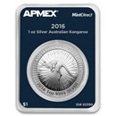 2016 Australia 1 oz Silver Kangaroo (MintDirect® Single)