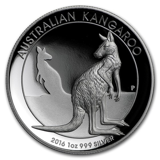 2016 Australia 1 oz Silver Kangaroo Proof (High Relief) 2016 Australia 1 oz Silver Kangaroo Proof (High Relief)