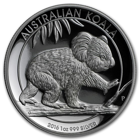 2016 Australia 1 oz Silver Koala Proof (High Relief, w/Box & COA) 2016 Australia 1 oz Silver Koala Proof (High Relief, w/Box & COA)