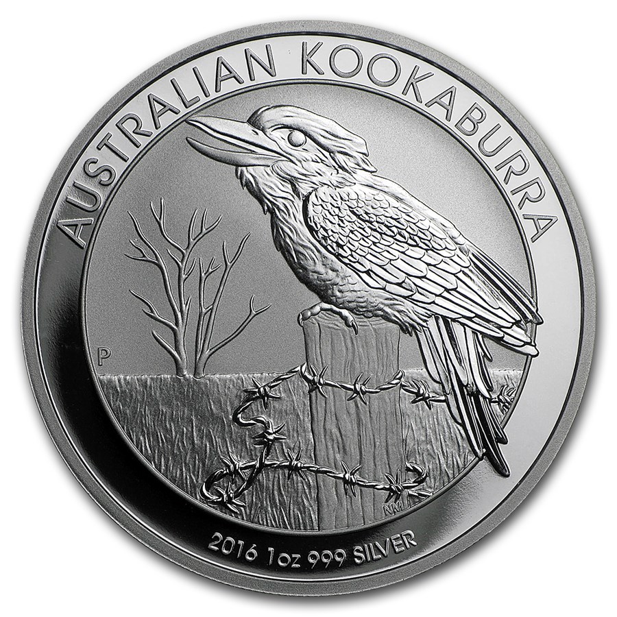 2016 Australia 1 Oz Silver Kookaburra Bu Silver Coin Apmex