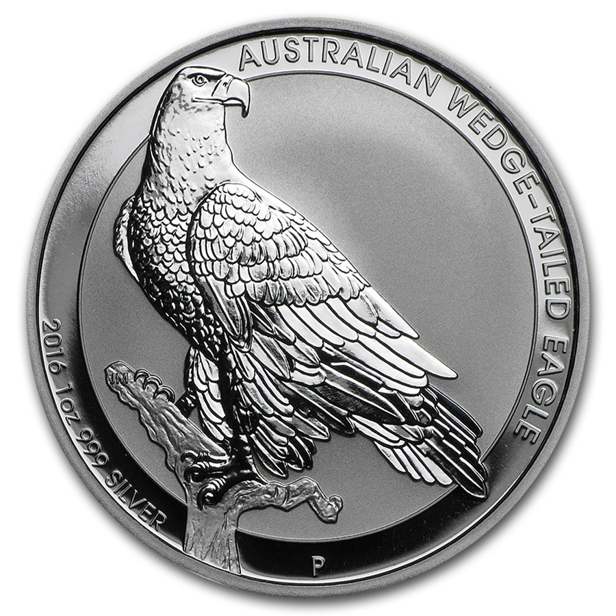 2016 Australia 1 oz Silver Wedge Tailed Eagle BU