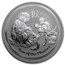 2016 Australia 2 oz Silver Lunar Monkey BU