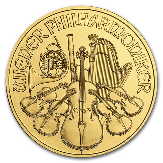 2016 Austria 1 oz Gold Philharmonic BU 2016 Austria 1 oz Gold Philharmonic BU