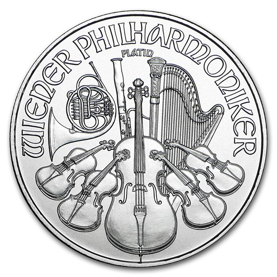 2016 Austria 1 oz Platinum Philharmonic BU 2016 Austria 1 oz Platinum Philharmonic BU