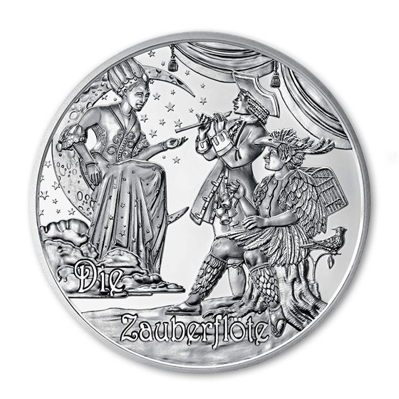 2016 Austria Proof Silver €20 Mozart (The Legend)