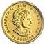 2016 Canada 1/10 oz Gold Growling Cougar .99999 BU (Assay Card)
