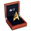 2016 Canada 1/2 oz Proof Gold $200 Star Trek Delta Shaped Coin