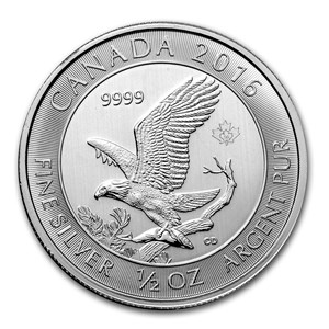 Buy 2016 Canada 1/2 oz Silver Bald Eagle BU | APMEX