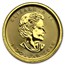 2016 Canada 1/20 oz Gold Maple Leaf BU