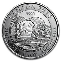 2016 Canada 1 25 Oz Silver 8 Bison Bu 2015 1 25 Oz Silver Bison Coins Apmex