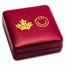 2016 Canada 1 oz Ag $20 Prf Maple Leaf Maze Colorized (No Box)