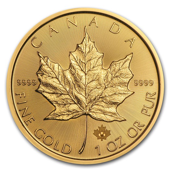 2016 Canada 1 oz Gold Maple Leaf BU