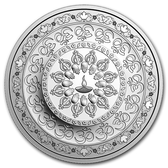 2016 Canada 1 oz Proof Silver $20 Diwali: Festival of Lights 2016 Canada 1 oz Proof Silver $20 Diwali: Festival of Lights