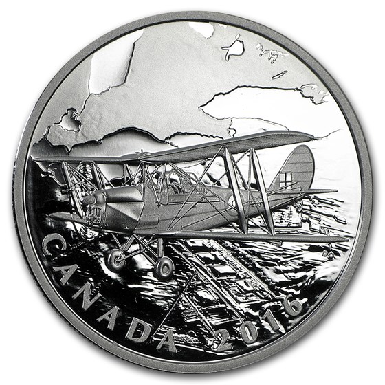 2016 Canada 1 oz Silver $20 Canadian Homefront: Air Training 2016 Canada 1 oz Silver $20 Canadian Homefront: Air Training