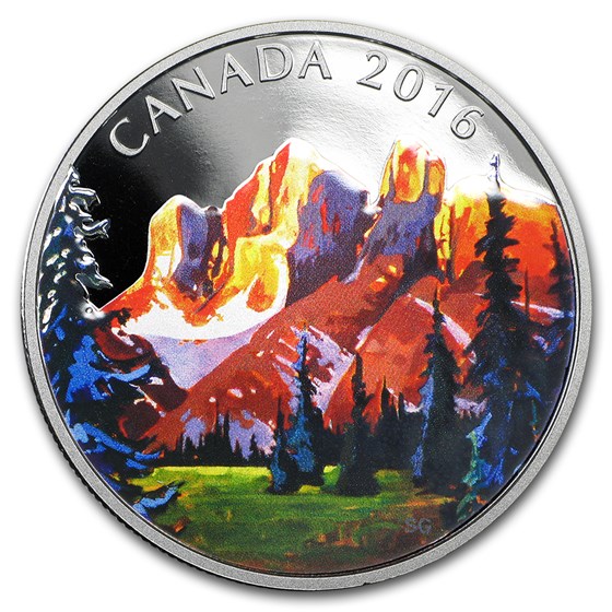 2016 Canada 1 oz Silver $20 Canadian Landscape The Rockies 2016 Canada 1 oz Silver $20 Canadian Landscape The Rockies