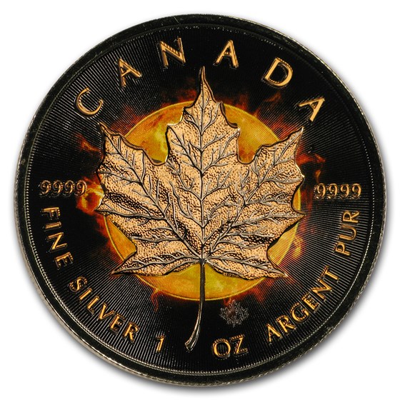 2016 Canada 1 oz Silver $20 Eclipse of the Sun Rose Gold Proof 2016 Canada 1 oz Silver $20 Eclipse of the Sun Rose Gold Proof