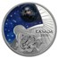 2016 Canada 1 oz Silver $20 The Universe: Glow-in-the-Dark Glass
